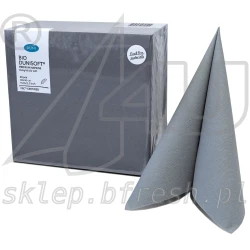  Bio-Dunisoft napkins 40 x 40 cm Granite Grey 60 pcs