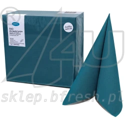  Bio-Dunisoft napkins 40 x 40 cm Ocean Teal 60 pcs
