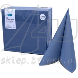 Bio-Dunisoft napkins 40 x 40 cm Dark Blue 60 pcs