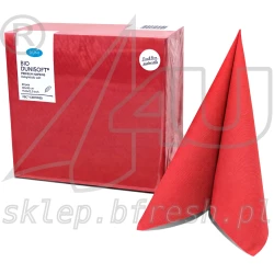  Bio-Dunisoft napkins 40 x 40 cm Red 60 pcs