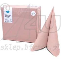 Bio-Dunisoft napkins 40 x 40 cm Mellow Rose 60 pcs