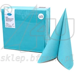  Bio-Dunisoft napkins 40 x 40 cm Mint Blue 60 pcs