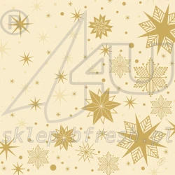 Bio-Dunisoft napkins 40 x 40 cm Stargazing Cream 60 pcs