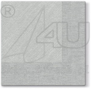 Airlaid napkins 40 x 40 cm Bamberg Grey