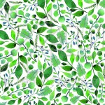 Lunch napkins 33 x 33 3-ply 1/4 fold Flowers KW-117 - 20 pcs