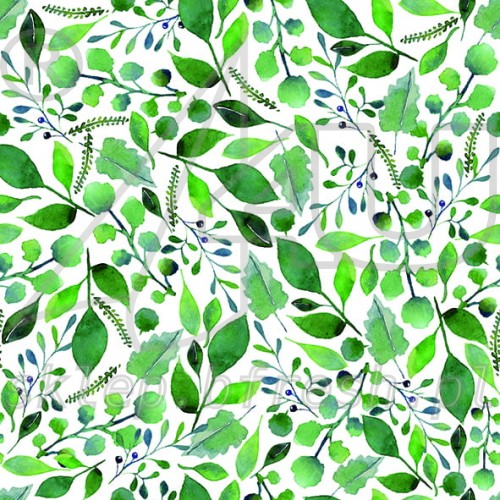 Lunch napkins 33 x 33 cm 3-ply 1/4 fold Flowers KW-117
